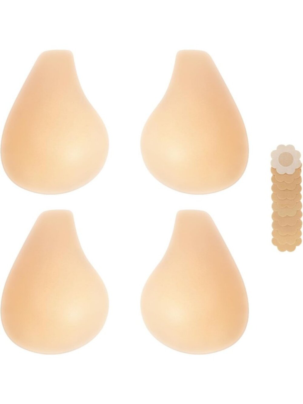 Sticky Push-Up Nipple Covers for Women | Seamless, Ultra-Thin Adhesive Pasties
